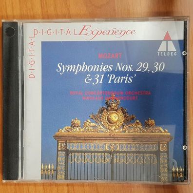 Nikolaus Harnoncourt mozart symphonies no 29, 30 & 31 NM/EX (CD Album, Klassik)