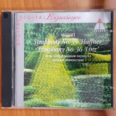 Nikolaus Harnoncourt mozart - symphonies no. 35 haffner & 36 linz EX/EX