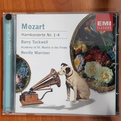 BARRY Tuckwell mozart hornkonzerte 1-4 NM/EX (CD Album, Klassik, EMI Classics)