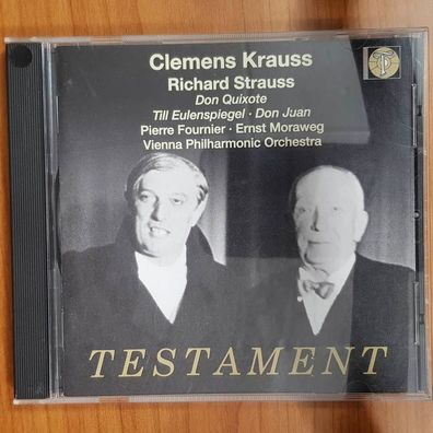 Clemens KRAUSS conducts richard strauss don quixote NM/EX (CD Album, Klassik)