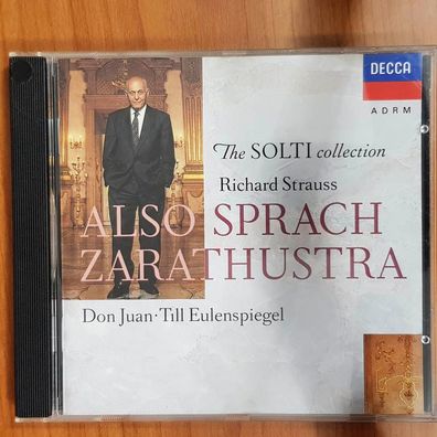SIR GEORG SOLTI richard strauss also sprach zarathustra FULL SILVER EX/EX