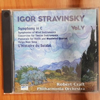 ROBERT CRAFT igor stravinsky vol. 5 NM/EX (CD Album, Klassik, Koch)