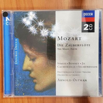 ARNOLD ÖSTMAN mozart die zauberflöte NM/EX (2CD, Klassik, Decca)