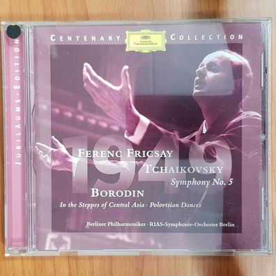 FERENC Fricsay tchaikovsky symphony 5 / borodin NM/EX (CD Album, Klassik, DG)
