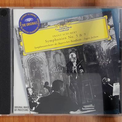 EUGEN JOCHUM schubert symphonien no 5 & 9 NM/EX (CD Album, Klassik, DG)