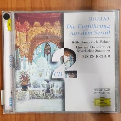 EUGEN JOCHUM mozart die entführung aus dem serail EX/EX (2CD, Klassik, DG)