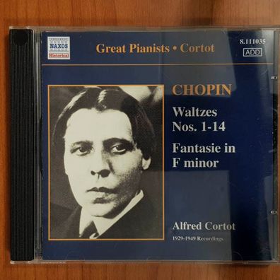 Alfredo CORTOT chopin waltzes nos 1-14 NM/EX (CD Album, Klassik)