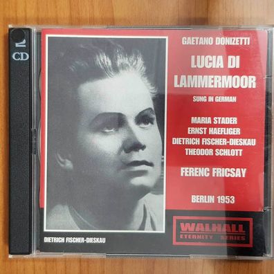 FERENC Fricsay donizetti lucia di lammermoor EX/EX (2CD, Klassik)