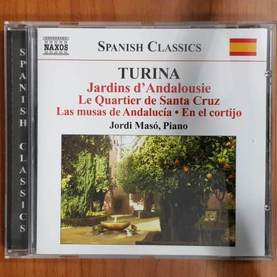 JORDI MASO joaquin turina piano music 8 NM/EX (CD Album, Klassik, Naxos)