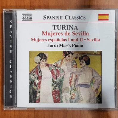 JORDI MASO joaquin turina piano music 3 EX/EX (CD Album, Klassik, Naxos)