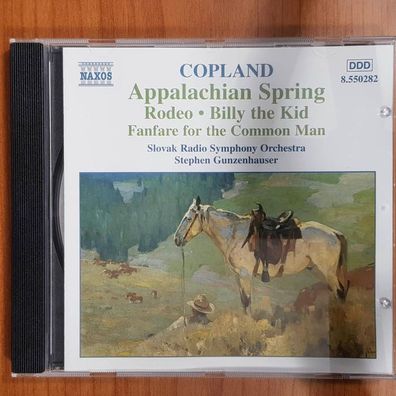 Stephen Gunzenhauser copland appalachian spring EX/EX (CD Album, Klassik, Naxos)