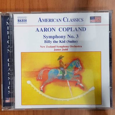 JAMES JUDD aaron copland symphony 3 NM/EX (CD Album, Klassik, Naxos)