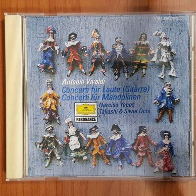 Narciso YEPES antonio vivaldi cocnerti laute mandolinen NM/EX (CD Album)