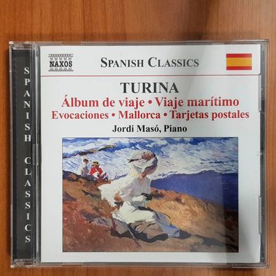 JORDI MASO joaquin turina piano music 7 EX/EX (CD Album, Klassik, Naxos)
