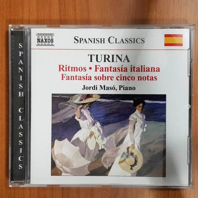 JORDI MASO joaquin turina piano music 6 NM/EX (CD Album, Klassik, Naxos)