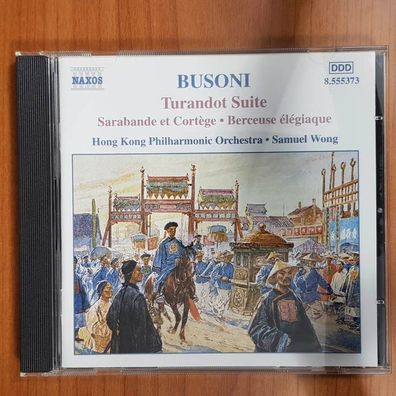 SAMUEL WONG busoni - turandot suite EX/EX (CD Album, Klassik, Naxos)