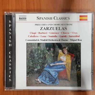 Various preludes and chorusses from zarzuelas EX/EX (CD Album, Klassik, Naxos)