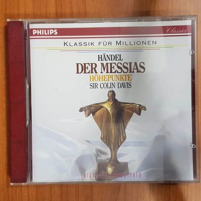 SIR COLIN DAVIS händel der messias höhepunkte FULL SILVER Germany EX/EX