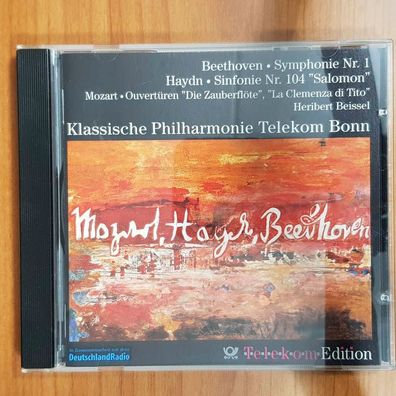 Klassische Philharmonie Telekom BONN beethofen symphonie 1 EX/EX (CD Album)