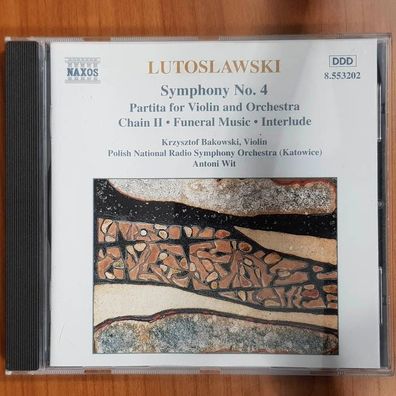 ANTONI WIT lutoslawski symphony 4 EX/VG+ (CD Album, Klassik, Naxos)