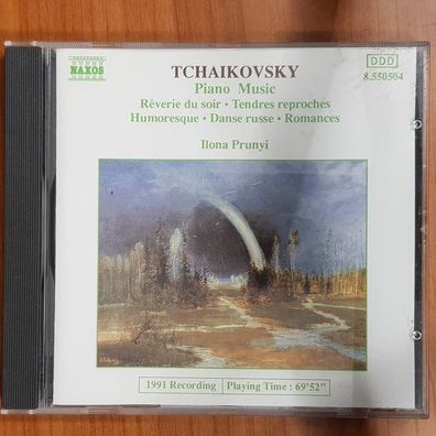 ILONA PRUNYI tchaikovsky piano music NM/EX (CD Album, Klassik, Naxos)