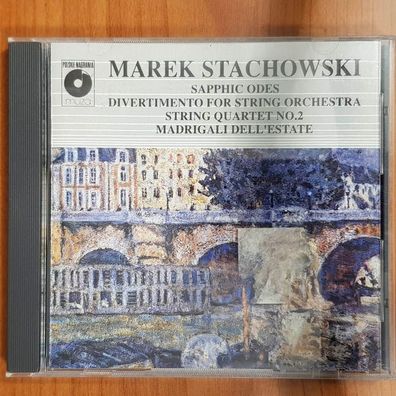MAREK Stachowski sapphic odes / divertimento EX/EX (CD Album, Klassik)
