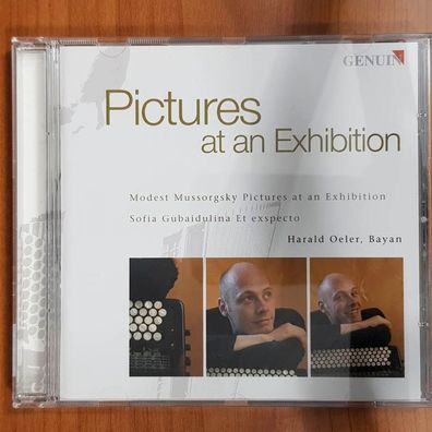 HARALD OELER mussorgsky pictures at an exhibition EX/EX (CD Album, Klassik)