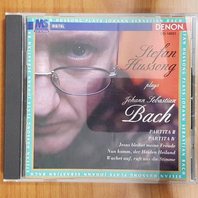 STEFAN Hussong plays johann sebastian bach partita ii iv NM/EX (CD Album)