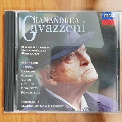 Gianandrea Gavazzeni dirige ouvertures, intermezzi VG+/EX (CD Album, Klassik)