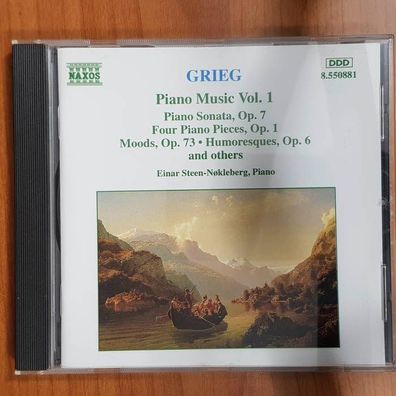 EINAR STEEN-NOKLEBERG grieg - piano music vol. 1 EX/EX (CD Album, Klassik)