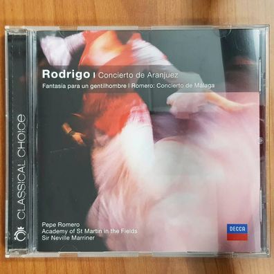 PEPE ROMERO rodrigo concierto de aranjuez EX/EX (CD Album, Klassik, Decca)