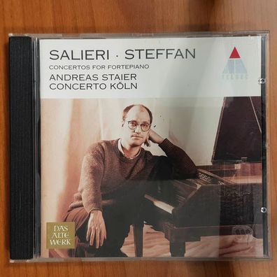 Andreas STAIER salieri - steffan - concertos for fortepiano EX/EX (CD Album)