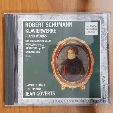 JEAN Goverts robert schumann piano works NM/EX (CD Album, Klassik)