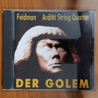 Feidman & Arditti STRING Quartet betty olivero der golem EX/VG+ (CD Album)