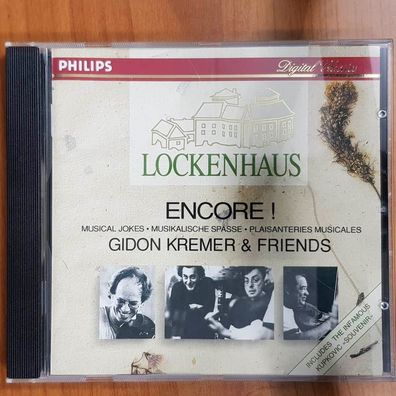GIDEON KREMER & Friends encore! FULL SILVER NM/EX (CD Album, Klassik)