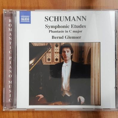 Bernhard Glemser schubert - symphonic etudes NM/EX (CD Album, Klassik, Naxos)
