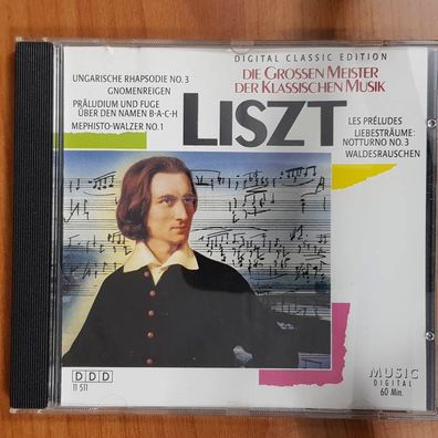 FRANZ LISZT die großen meister klassischer musik EX/VG+ (CD Album, Klassik)