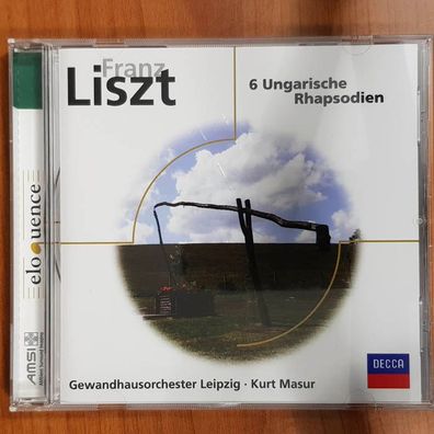 KURT MASUR franz liszt 6 ungarische rhapsodien NM/EX (CD Album, Klassik, Decca)
