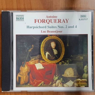 LUC Beausejour antoine forqueray harpsichord suites 2&4 EX/EX (CD Album)