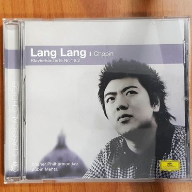 LANG LANG chopin klavierkonzerte nr. 1 & 2 VG+/EX (CD Album, Klassik, DG)