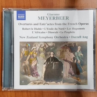 DARELL ANG meyerbeer overutres and entr'actes french operas EX/EX (CD Album)