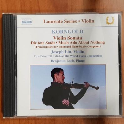 JOSEPH LIN / Benjamin LOEB korngold violin sonata EX/EX (CD Album, Klassik)