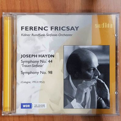 FERENC Fricsay haydn symphony no 44 & 98 EX/EX (CD Album, Klassik, Audite)