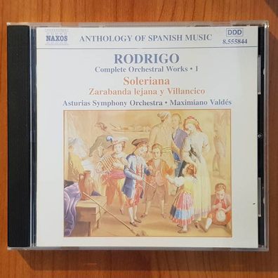 Maximiano VALDES rodrigo complete orchestral works 1 EX/VG+ (CD Album, Klassik)