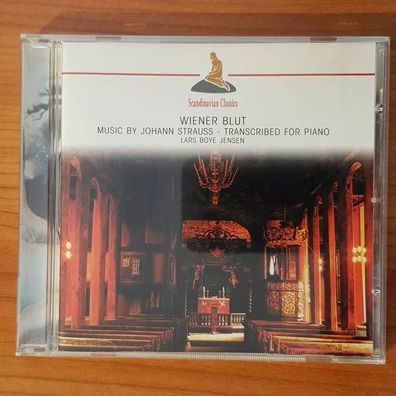 LARS BOYE JENSEN music by johann strauss transcripted for piano EX/EX (CD Album)