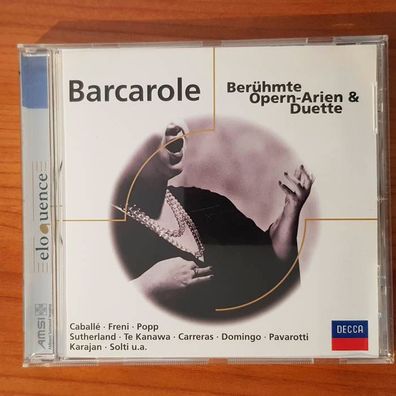 Various decca barcarole berühmte opern-arien & duette VG+/EX (CD Album, Klassik)