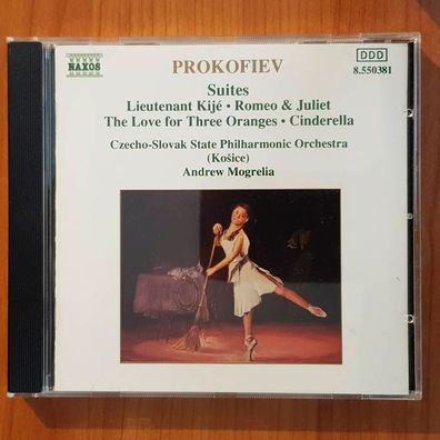 ANDREW Mogrelia prokofiev suites NM/EX (CD Album, Klassik, Naxos)