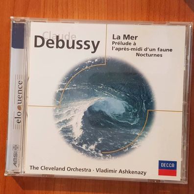 Vladimir Ashkenazy claude debussy la mer EX/EX (CD Album, Klassik, Decca)
