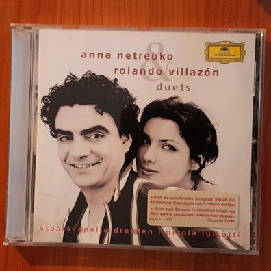ANNA Netrebko / Rolando Villazon duets NM/EX (CD Album, Klassik, DG)