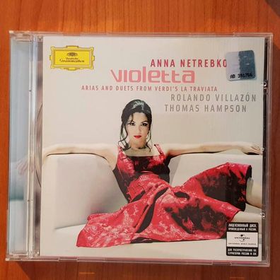 ANNA Netrebko violetta aries and duets from la traviata EX/EX (CD Album)